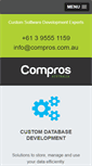 Mobile Screenshot of compros.com.au